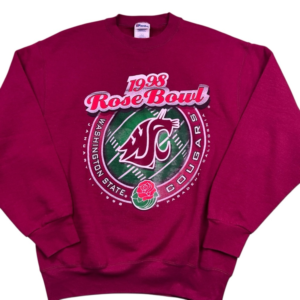 Vintage Washington State Cougars 1998 Rose Bowl Crewneck size large USA made